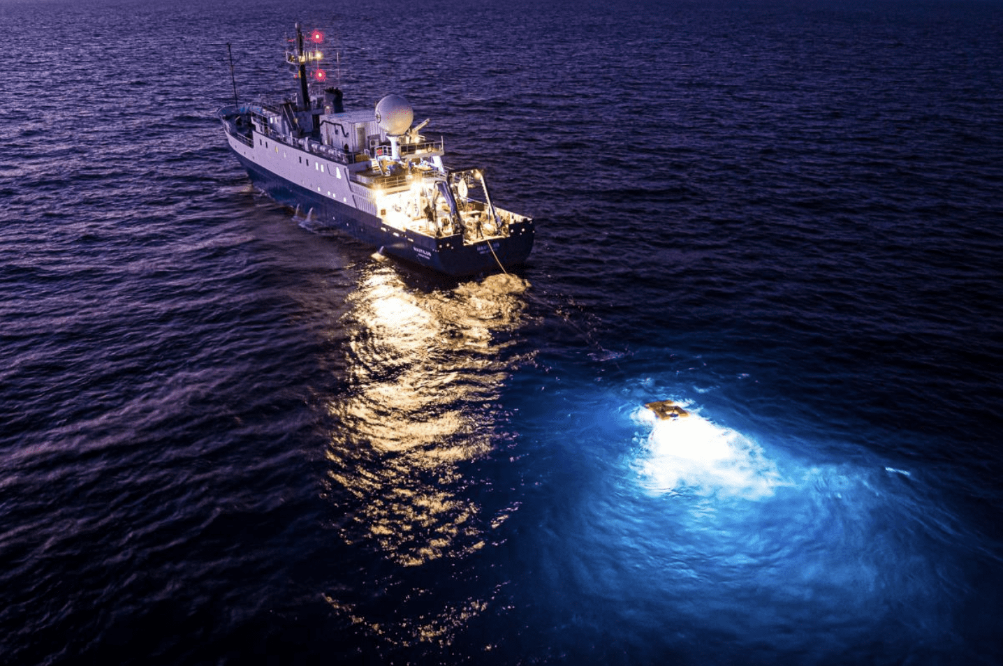 Live From the Pacific Ocean Onboard the Exploration Vessel Nautilus